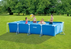 Intex Metal Frame Pool - 450 X 220 X 84 - Met Filterpomp -Professionele winkel voor zwembadartikelen 1320 1900 28274 inuse 2022 300