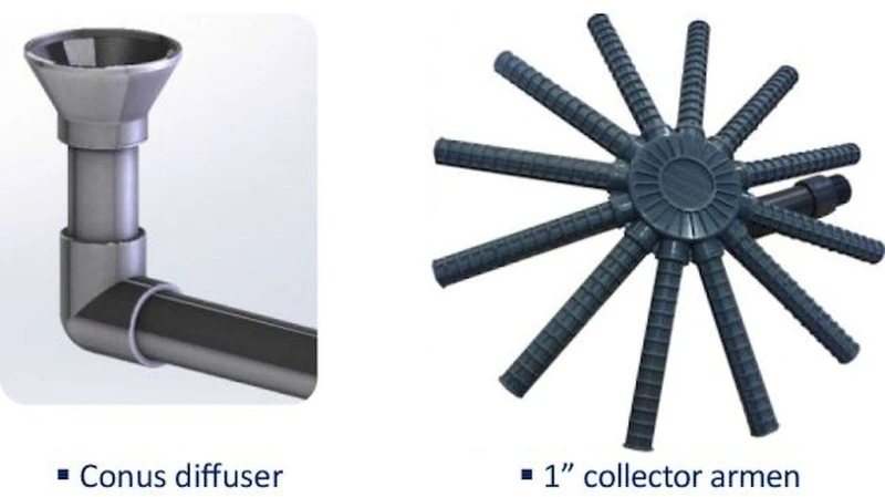 AQUASPHERE Aquaspehere Polyester Side Mount Zandfilter 21m³ 2 AQUASPHERE Aquaspehere Polyester Side Mount Zandfilter 21m³ - Afbeelding 2