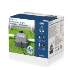 Bestway Zoutwatersysteem (max 22.712 Liter) 13 Bestway Zoutwatersysteem (max 22.712 Liter) -Professionele winkel voor zwembadartikelen 1900 1900 bestway zoutwatersysteem verpakking