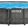 Intex Prism Frame Pool Greywood - 549 X 122 Cm – Met Filterpomp En Accessoires