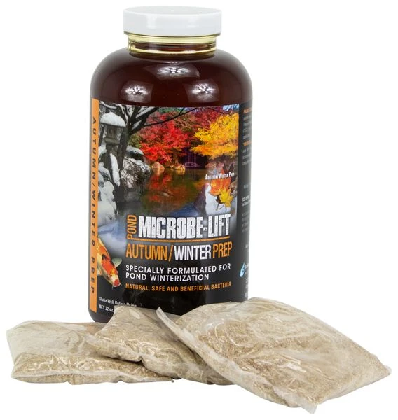 Microbe-lift Autumn Winter Prep 1L + 4 Zakjes 1 Microbe-lift Autumn Winter Prep 1L + 4 Zakjes