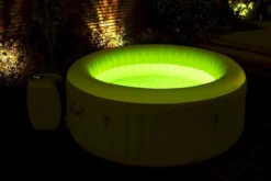 Bestway Lay-Z Spa Tahiti AirJet Opblaasbare Spa - 4 Persoons -Professionele winkel voor zwembadartikelen 800 1200 60007 night scene 0011 pr web