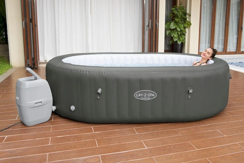 Bestway Lay-Z Spa Mauritius AirJet Opblaasbare Spa - 7 Persoons 7 Bestway Lay-Z Spa Mauritius AirJet Opblaasbare Spa - 7 Persoons - Afbeelding 7