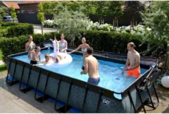 EXIT TOYS EXIT Stone Zwembad - 540 X 250 X 100 Cm - Met Zandfilterpomp En Trap -Professionele winkel voor zwembadartikelen 808 1200 exit 30 17 53 00 int 12