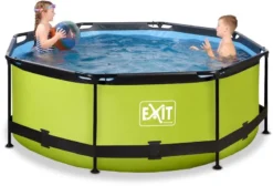 EXIT TOYS EXIT Lime Zwembad - 244 X 76 Cm - Met Filterpomp -Professionele winkel voor zwembadartikelen 814 1200 exit 30 12 08 40 int 4