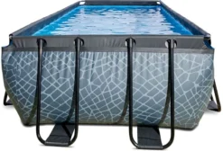EXIT TOYS EXIT Stone Zwembad - 400 X 200 X 122 Cm - Met Zandfilterpomp En Trap 11 EXIT TOYS EXIT Stone Zwembad - 400 X 200 X 122 Cm - Met Zandfilterpomp En Trap -Professionele winkel voor zwembadartikelen 814 1200 exit 30 27 42 00 int 3