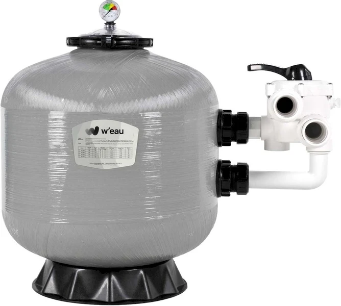 W'eau SPP-500 Polyester Versterkt Side Mount Zandfilter 12m³ 1 W'eau SPP-500 Polyester Versterkt Side Mount Zandfilter 12m³