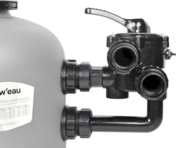 W'eau SPE-500 Side Mount Zandfilter 12m³ -Professionele winkel voor zwembadartikelen 900 1071 side mount blackgrey 3 1