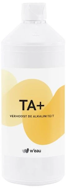 W'eau TA+ Alkaliteit - 1 Liter
