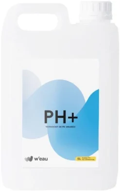 W'eau Liquid PH Verhoger - 5 Liter