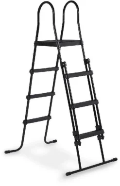 EXIT TOYS EXIT Black Leather Zwembad - 400 X 200 X 122 Cm - Met Zandfilterpomp En Trap -Professionele winkel voor zwembadartikelen 900 580 87984462 4708581812 1 2