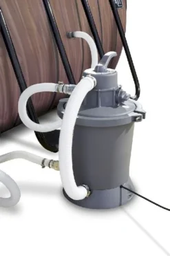 EXIT TOYS EXIT Wood Zwembad - 400 X 200 X 100 Cm - Met Zandfilterpomp En Trap -Professionele winkel voor zwembadartikelen 900 601 exit 30 17 42 10 int 6