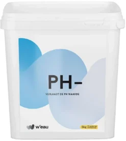 W'eau PH Minus Poeder 5 Kg