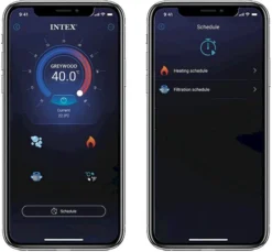 Intex Pure Spa Greywood Deluxe Opblaasbare Spa - 6 Persoons -Professionele winkel voor zwembadartikelen 900 972 spa app bubble 1