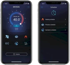 Intex Pure Spa Jet & Bubble Deluxe Opblaasbare Spa - 4 Persoons -Professionele winkel voor zwembadartikelen 900 972 spa app deluxe 1