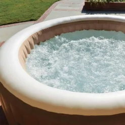 Intex Pure Spa Bubble Therapy Opblaasbare Spa - 6 Persoons 16 Intex Pure Spa Bubble Therapy Opblaasbare Spa - 6 Persoons -Professionele winkel voor zwembadartikelen beige2