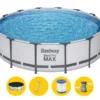 Bestway Steel Pro MAX Zwembad - 427 X 107 Cm - Met Filterpomp En Accessoires