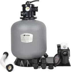 W'eau FPE-400 Zandfilterset 6m3 -Professionele winkel voor zwembadartikelen fpe 6 1