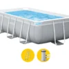 Intex Prism Frame Pool - 300 X 175 X 80 Cm - Met Filterpomp En Trap