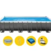 Intex Ultra Frame XTR Pool - 732 X 366 X 132 Cm - Met Zandfilterpomp En Accessoires