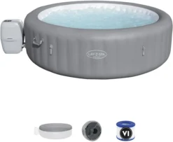 Bestway Lay-Z Spa Grenada AirJet Opblaasbare Spa - 8 Persoons -Professionele winkel voor zwembadartikelen lay z spa grenada airjet opblaasbare spa 8 persoons 1 1