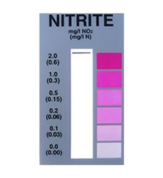 Kusuri Nitriet (NO2+) Test Kit (30 Tests) (0 Tot 4mg/l) 2 Kusuri Nitriet (NO2+) Test Kit (30 Tests) (0 Tot 4mg/l) - Afbeelding 2