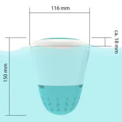 Ondilo ICO Smart Zwembad Tester -Professionele winkel voor zwembadartikelen poolthermometer unter abdeckung